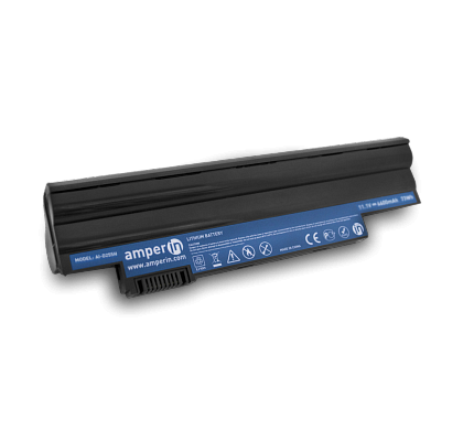Аккумуляторная батарея AI-D255H повышенной емкости для ноутбука Acer Aspire One 360, D255, Cromia AC700, Gateway LT23, eMachines 355 Series